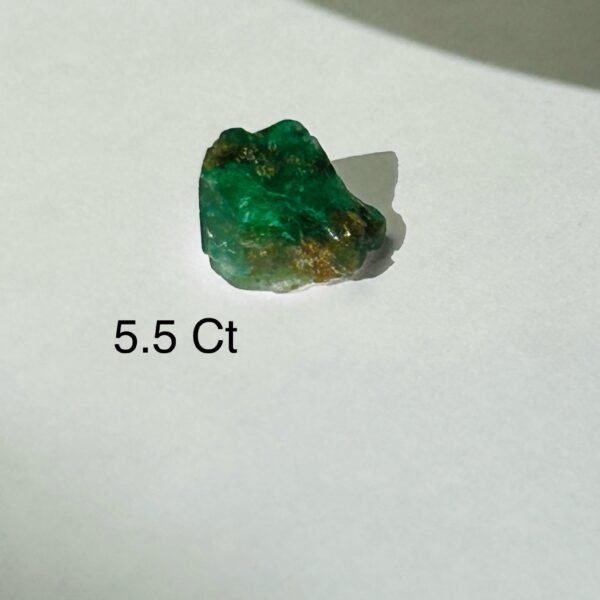 Rough Uncut Emerald A29 5.5ct