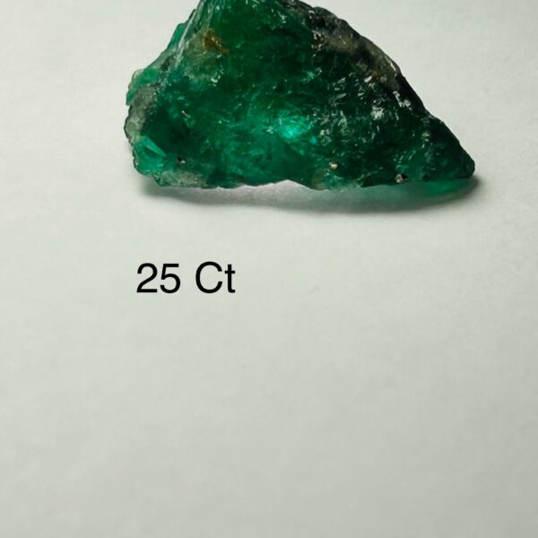 Rough Uncut Emerald A1 25 ct
