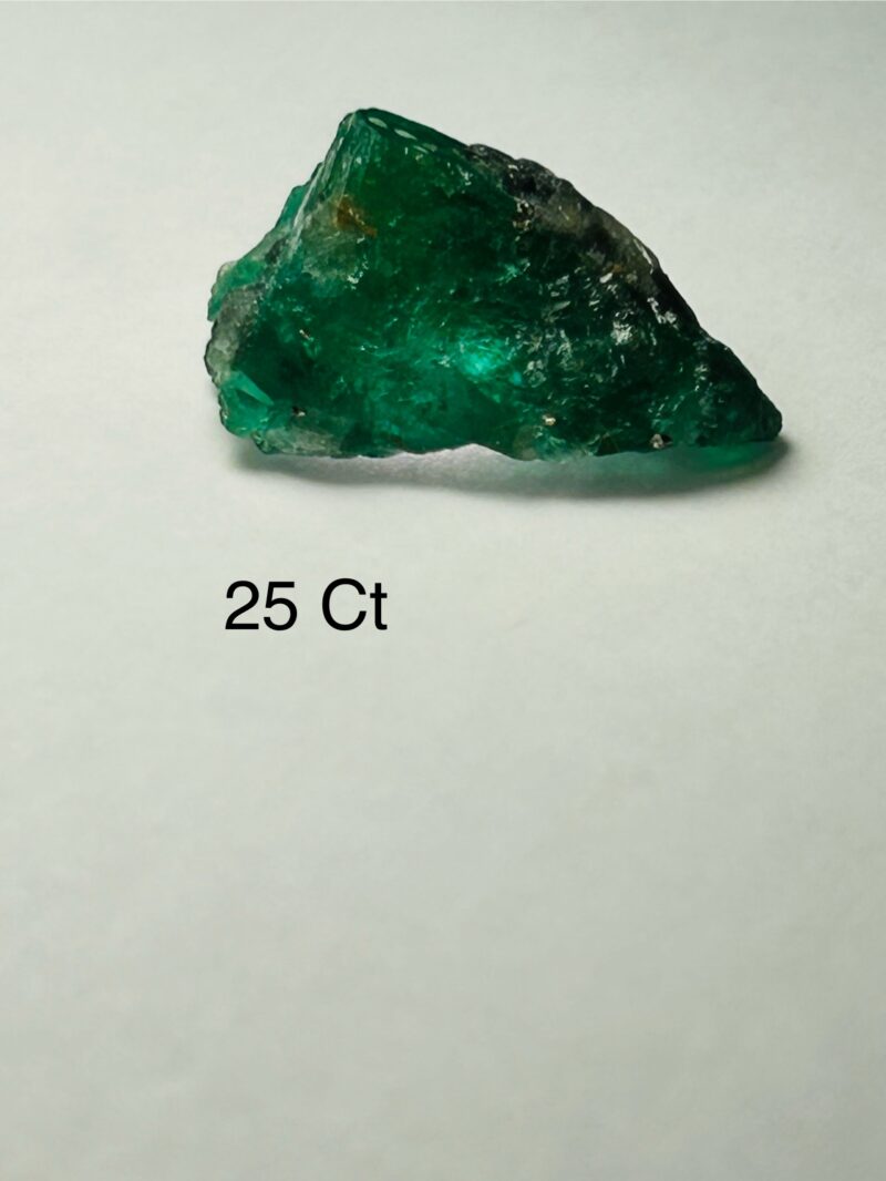 Rough Uncut Emerald A1 25 ct