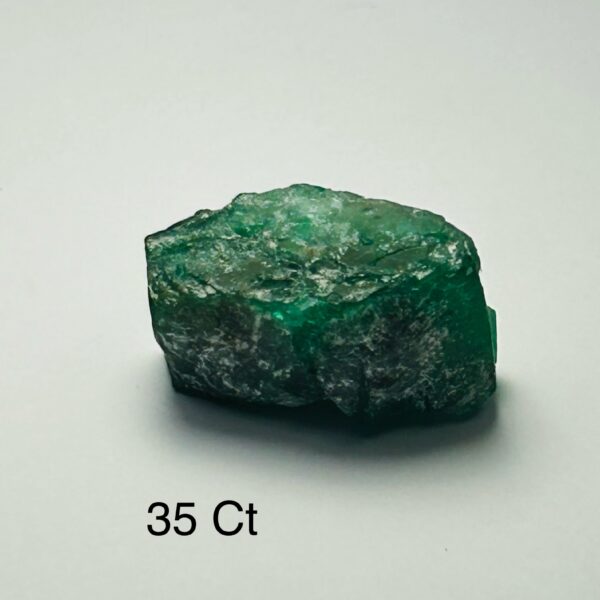 Rough Uncut Emerald A13 35 ct