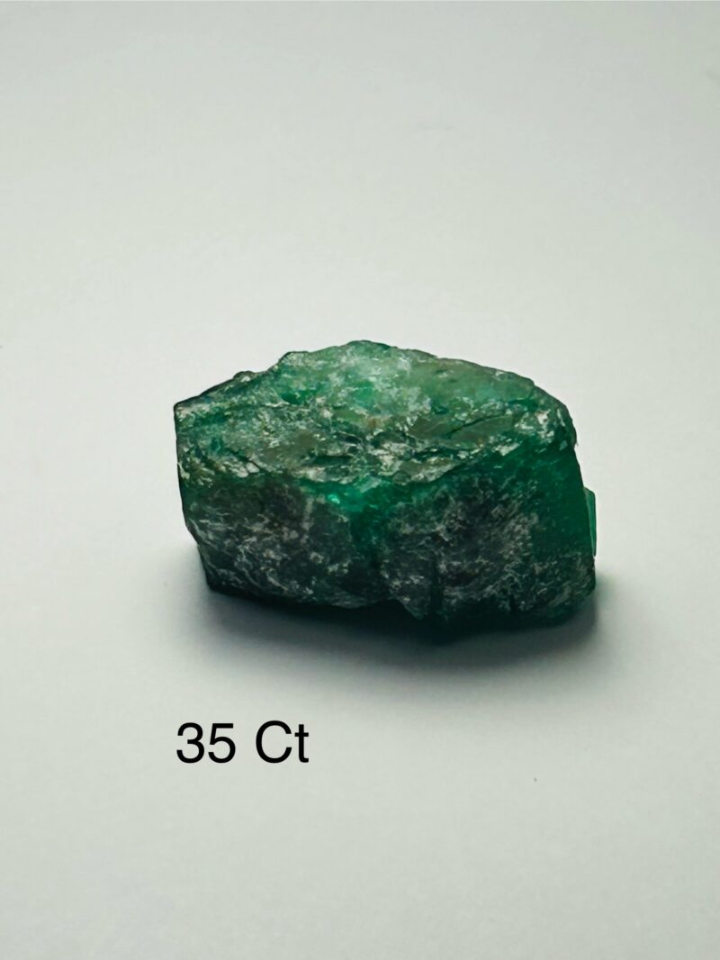 Rough Uncut Emerald A13 35 ct