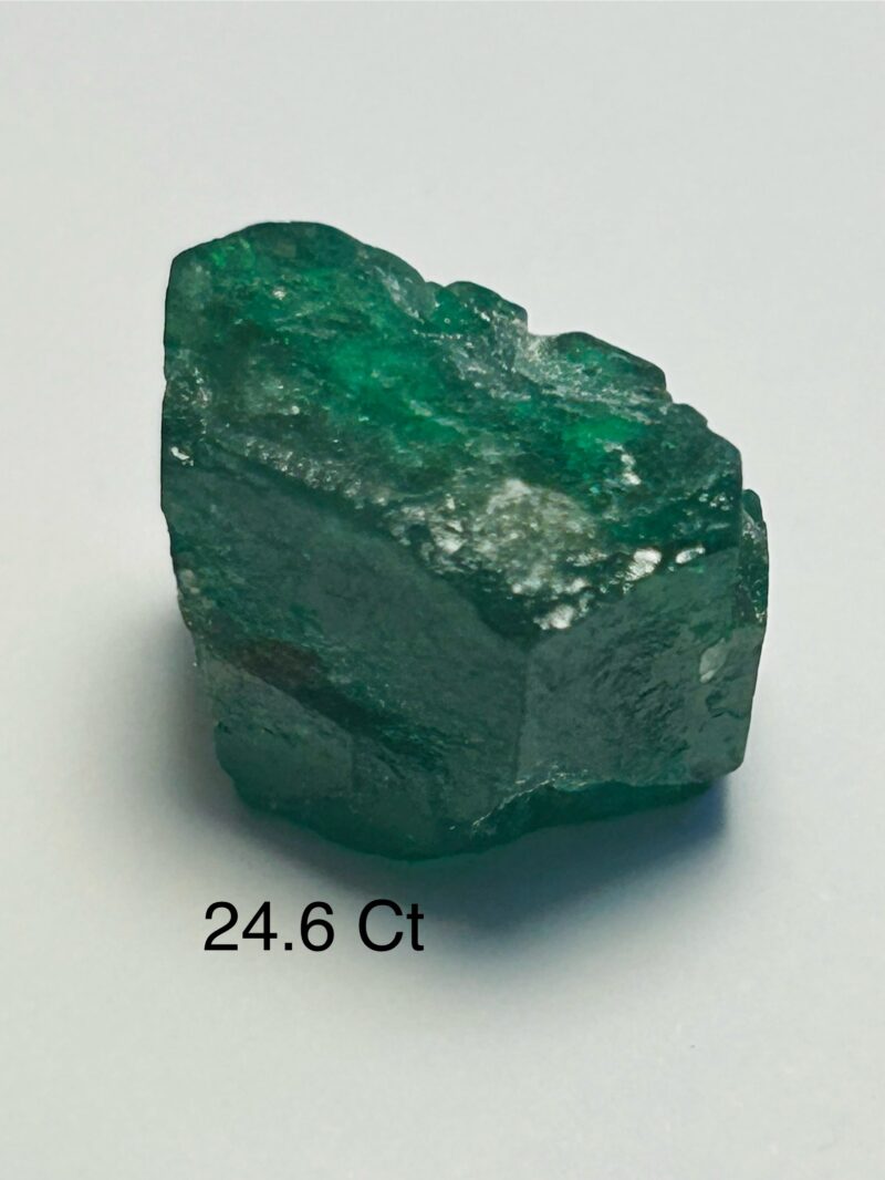 Rough Uncut Emerald A15 24.6ct