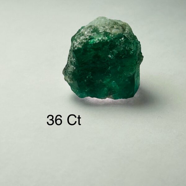 Rough Uncut Emerald A2 36 ct