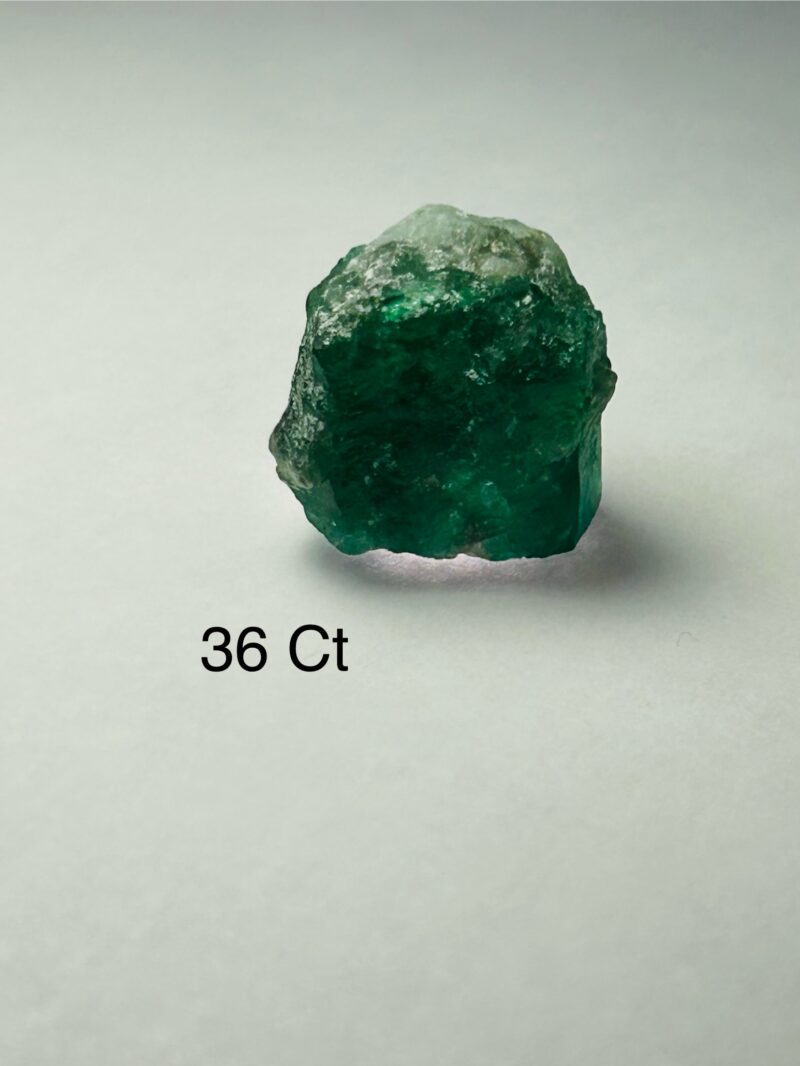 Rough Uncut Emerald A2 36 ct