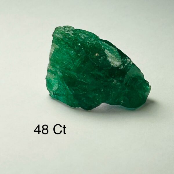 Rough Uncut Emerald A21 48 ct