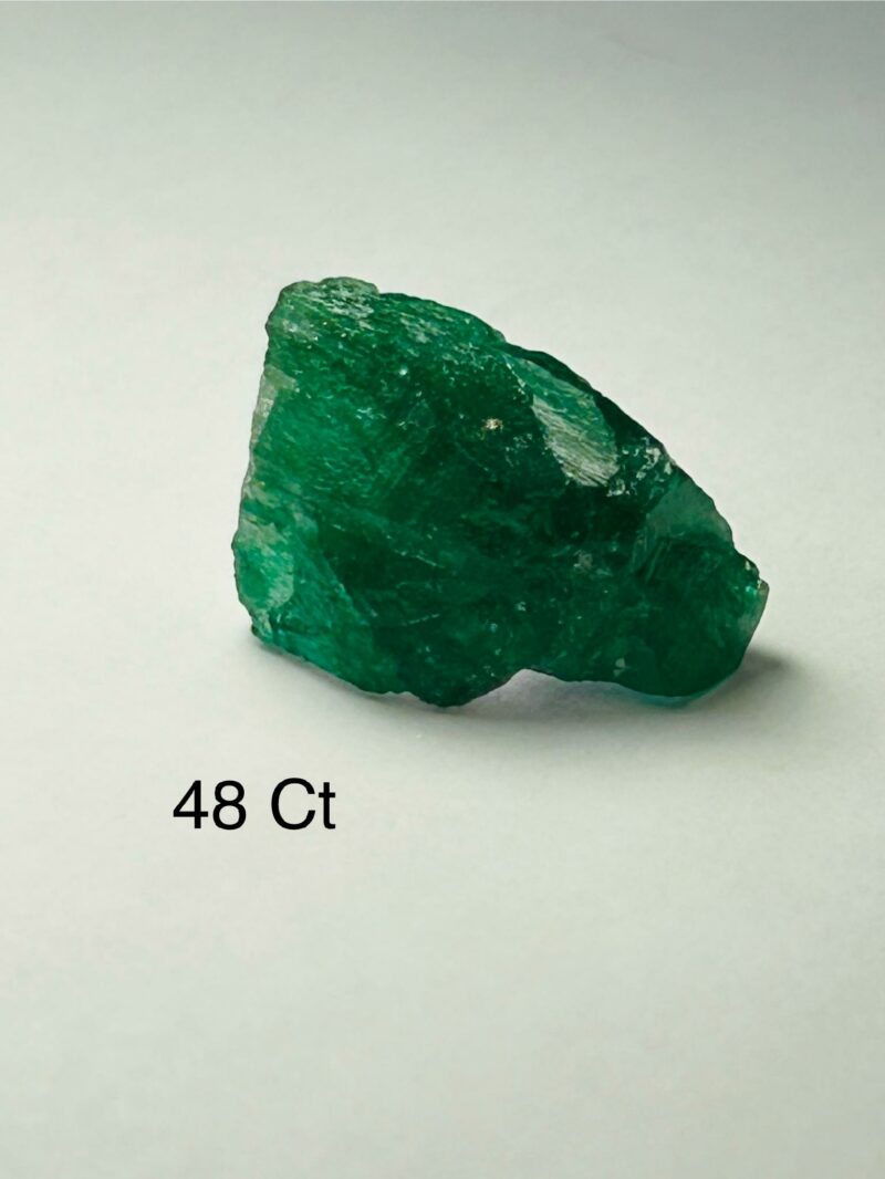 Rough Uncut Emerald A21 48 ct