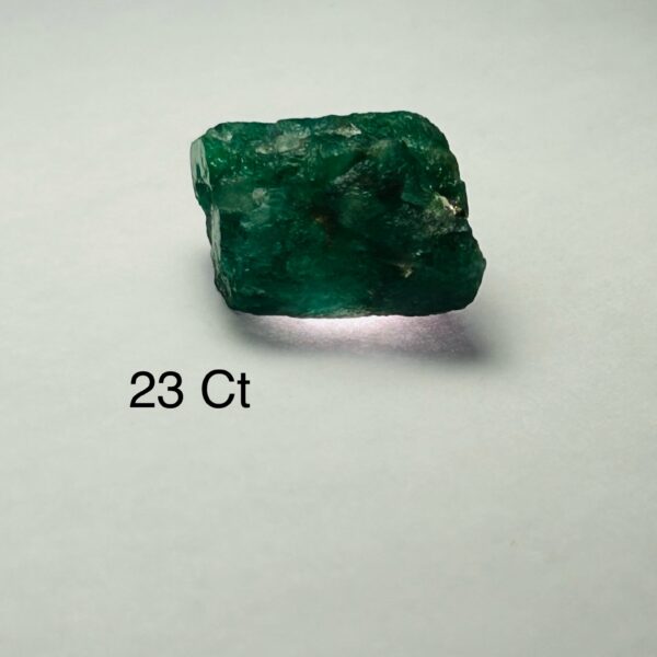 Rough Uncut Emerald A23 23 ct