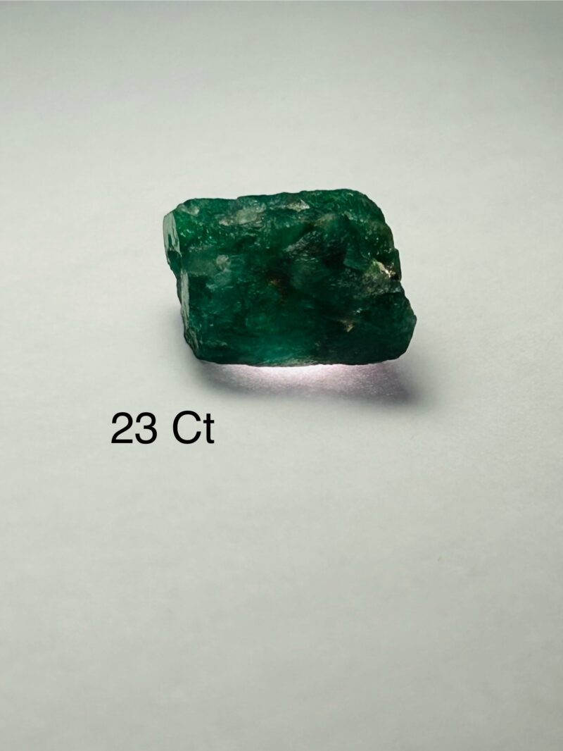 Rough Uncut Emerald A23 23 ct