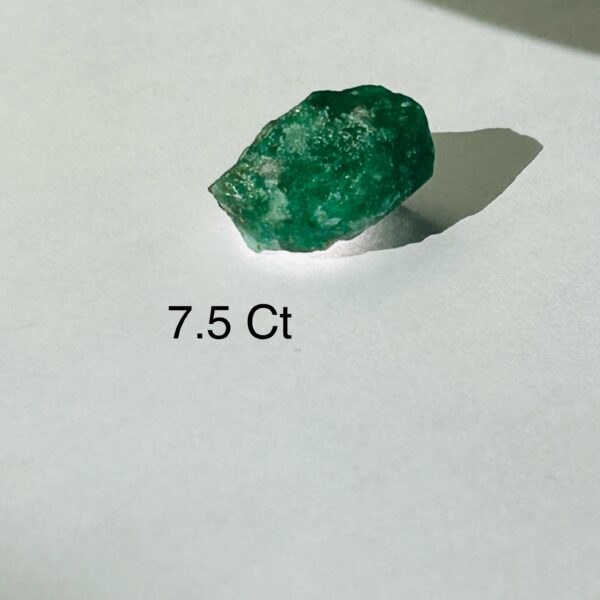 Rough Uncut Emerald A25 7.5 ct
