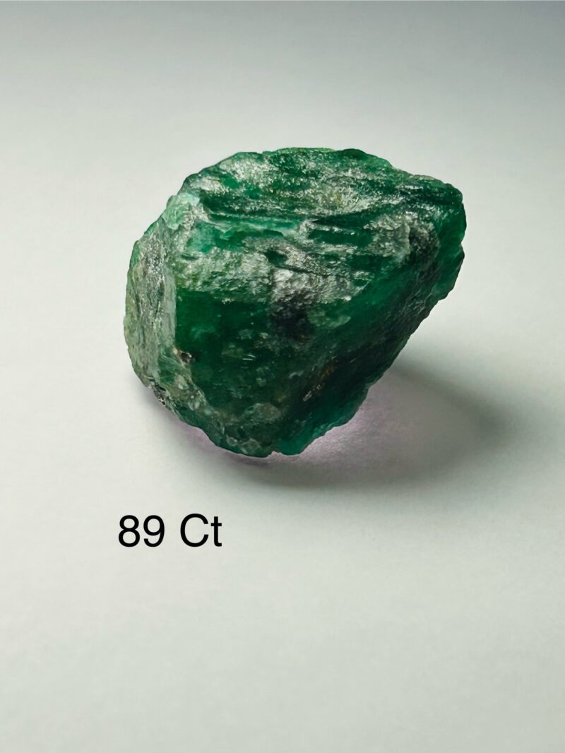 Rough Uncut Emerald A3 89 ct