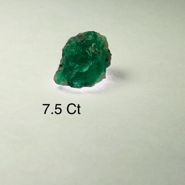 Rough Uncut Emerald A31 7.5ct