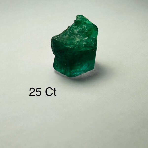 Rough Uncut Emerald A32 25ct