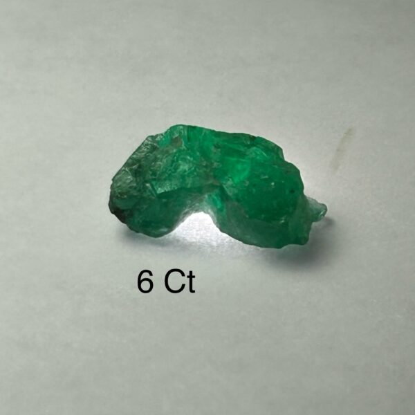 Rough Uncut Emerald A38 6ct