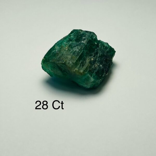 Rough Uncut Emerald A5 28 ct