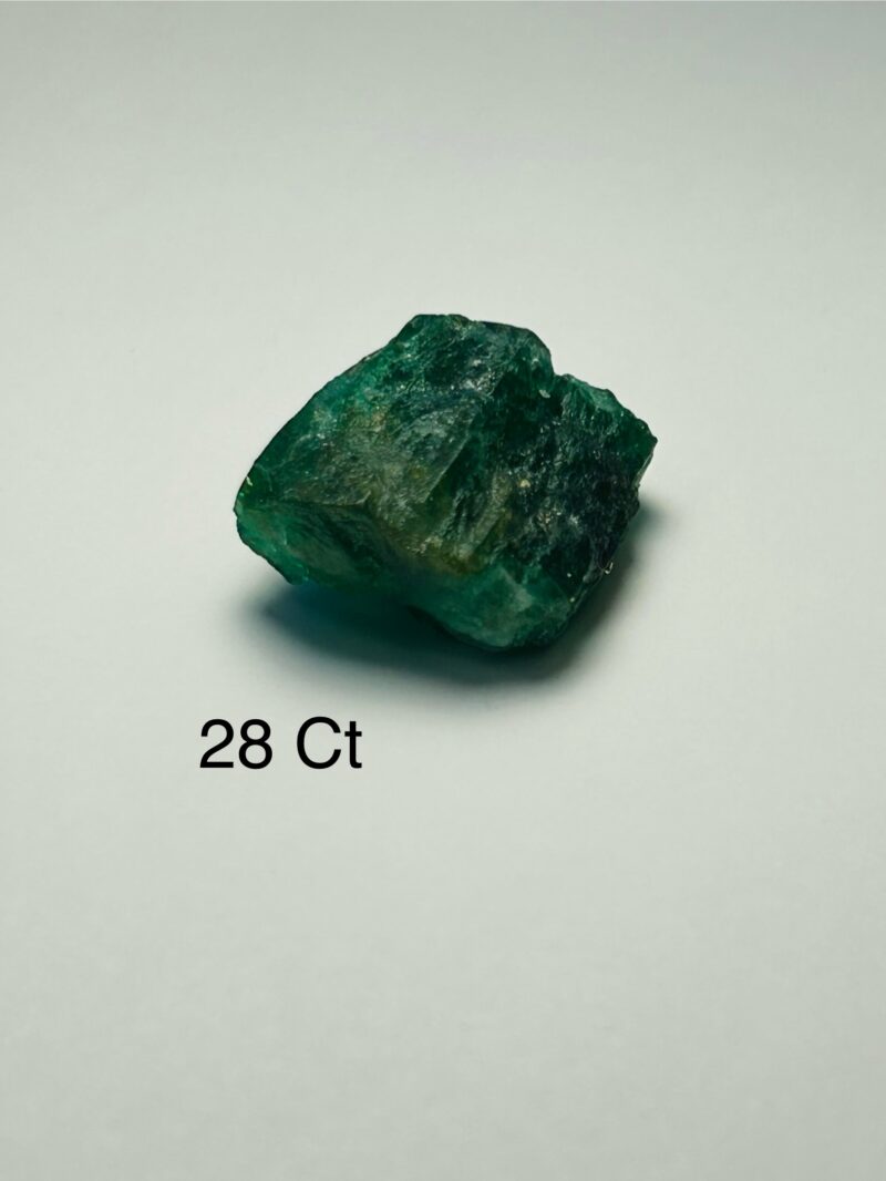 Rough Uncut Emerald A5 28 ct