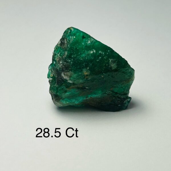 Rough Uncut Emerald A6 28.5ct