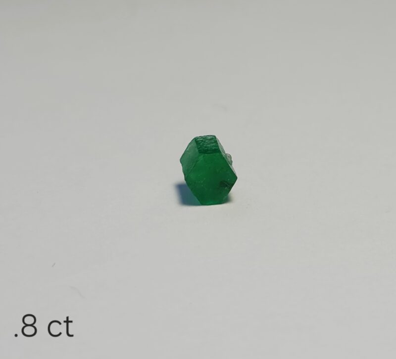 Rough Uncut Emerald A66 .8ct