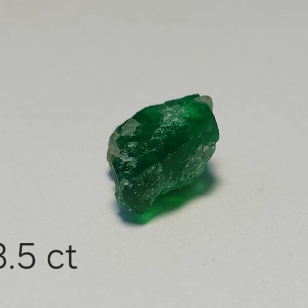Rough Uncut Emerald A78 3.5ct