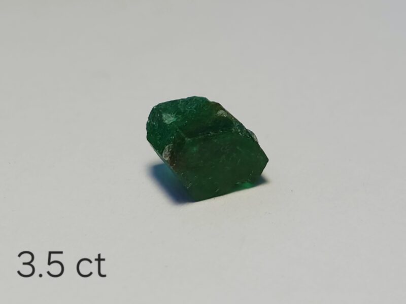 Rough Uncut Emerald A79 3.5ct