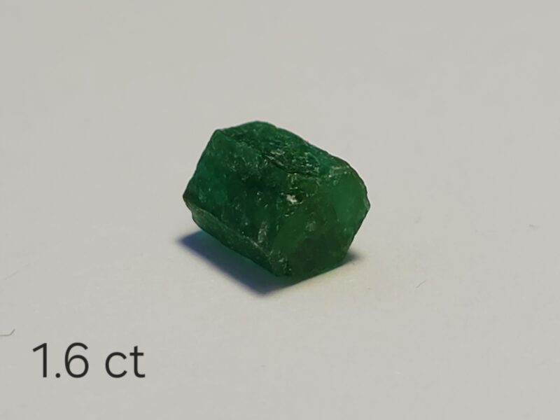 Rough Uncut Emerald A81 1.6ct