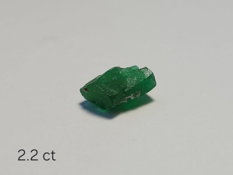 Rough Uncut Emerald A83 2.2ct