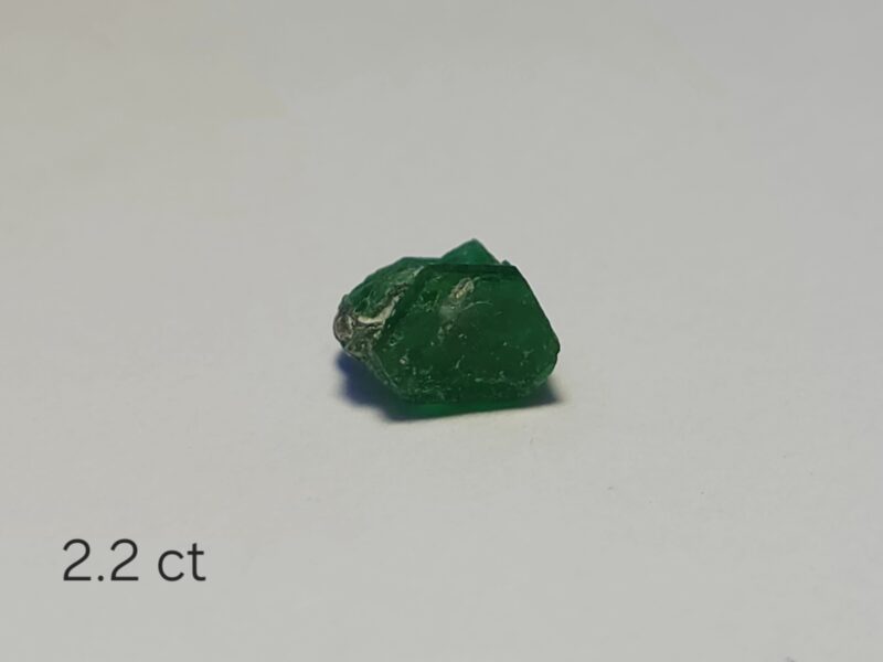 Rough Uncut Emerald A85 2.2ct