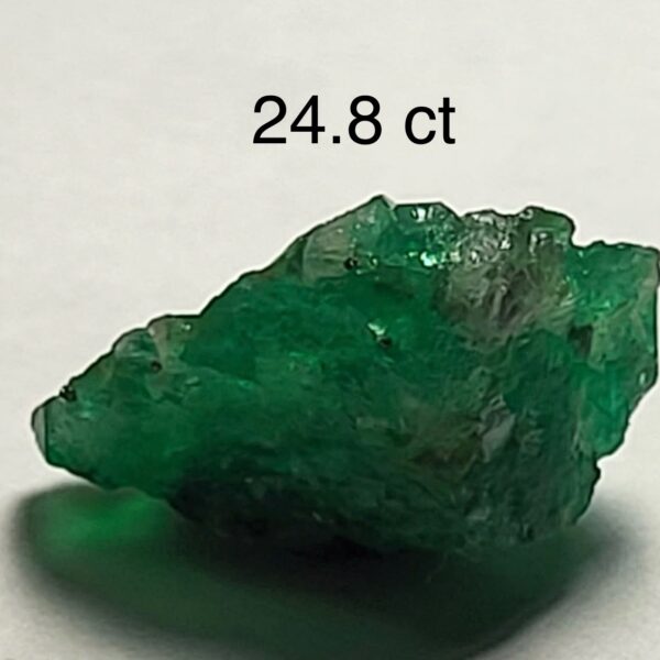 Rough Uncut Emerald 24.8 ct