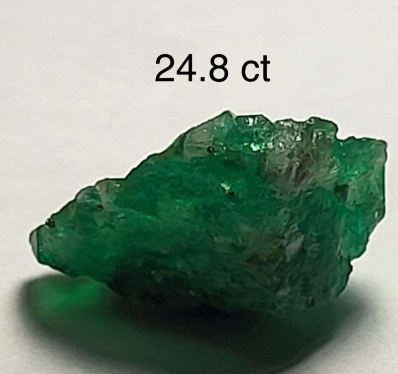 Rough Uncut Emerald 24.8 ct
