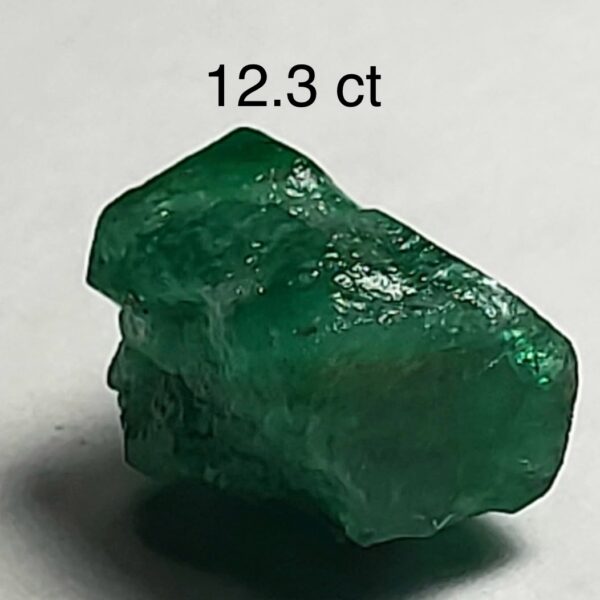Rough Uncut Emerald 12.3 ct