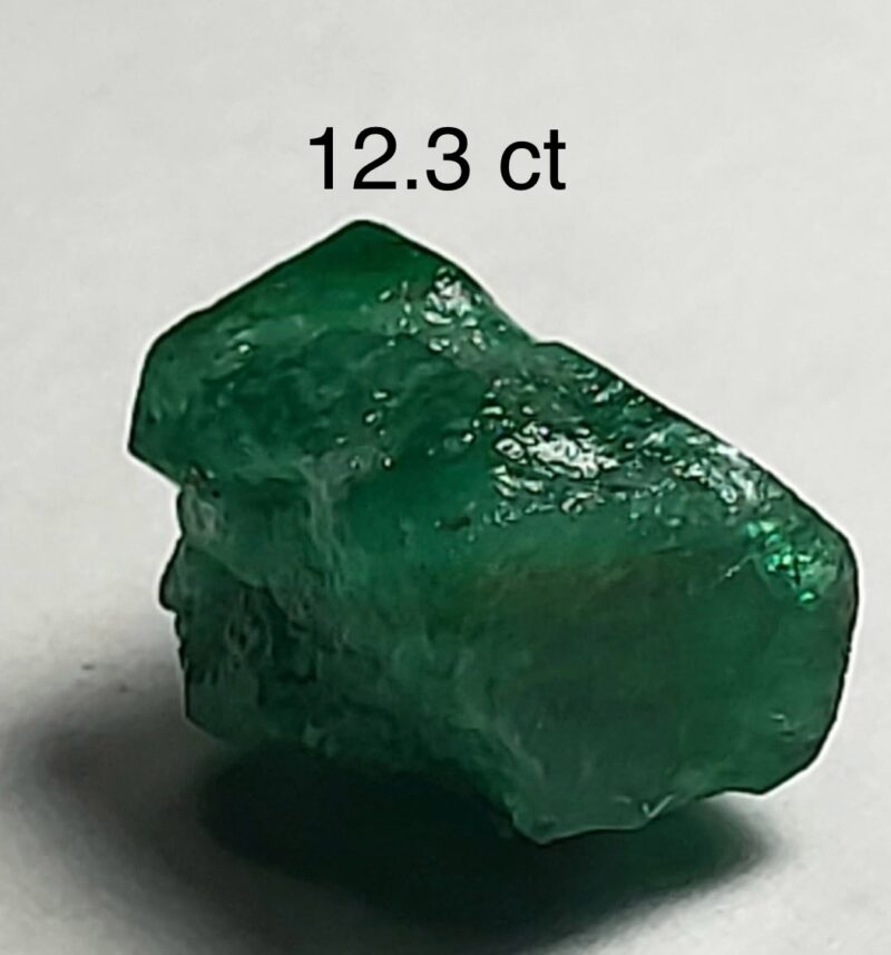 Rough Uncut Emerald 12.3 ct