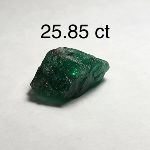 Rough Uncut Emerald 25.85 ct