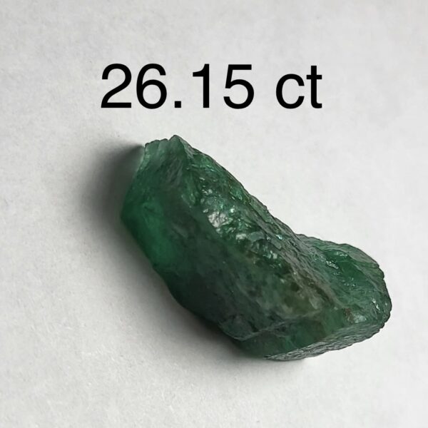 Rough Uncut Emerald 26.15 ct