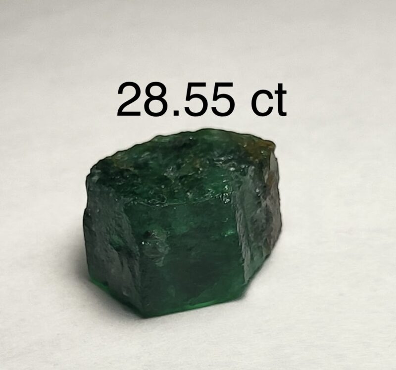 Rough Uncut Emerald 28.55ct