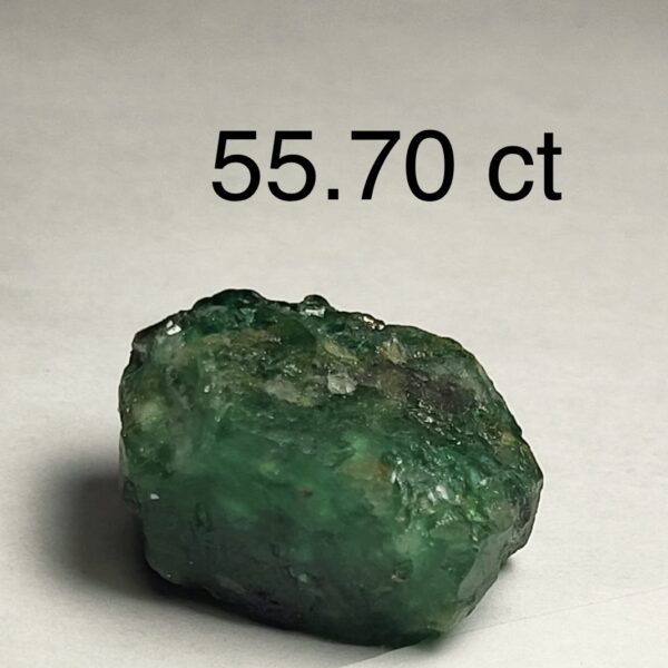 Rough Uncut Emerald 55.70 ct
